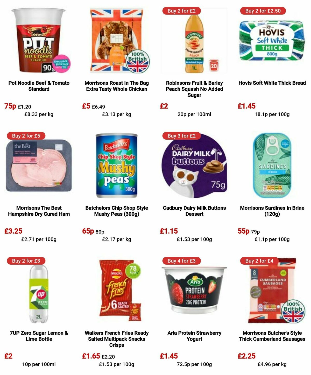 Morrisons Offers from 30 July