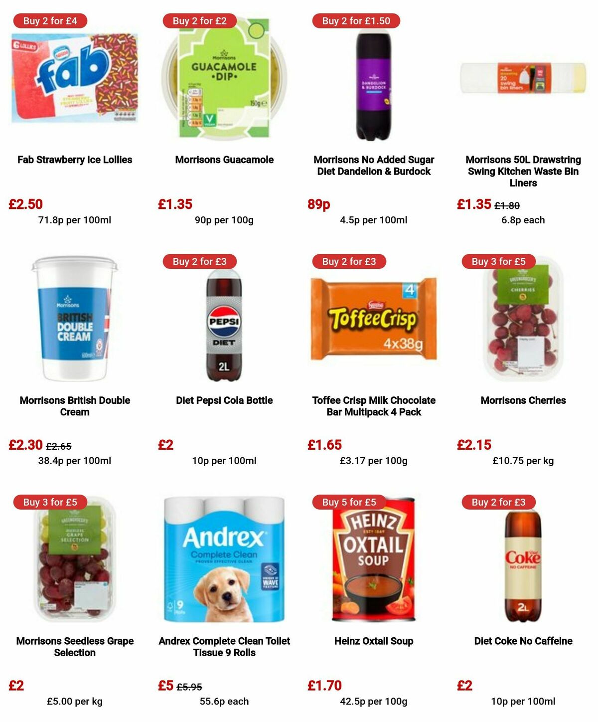 Morrisons Offers from 30 July