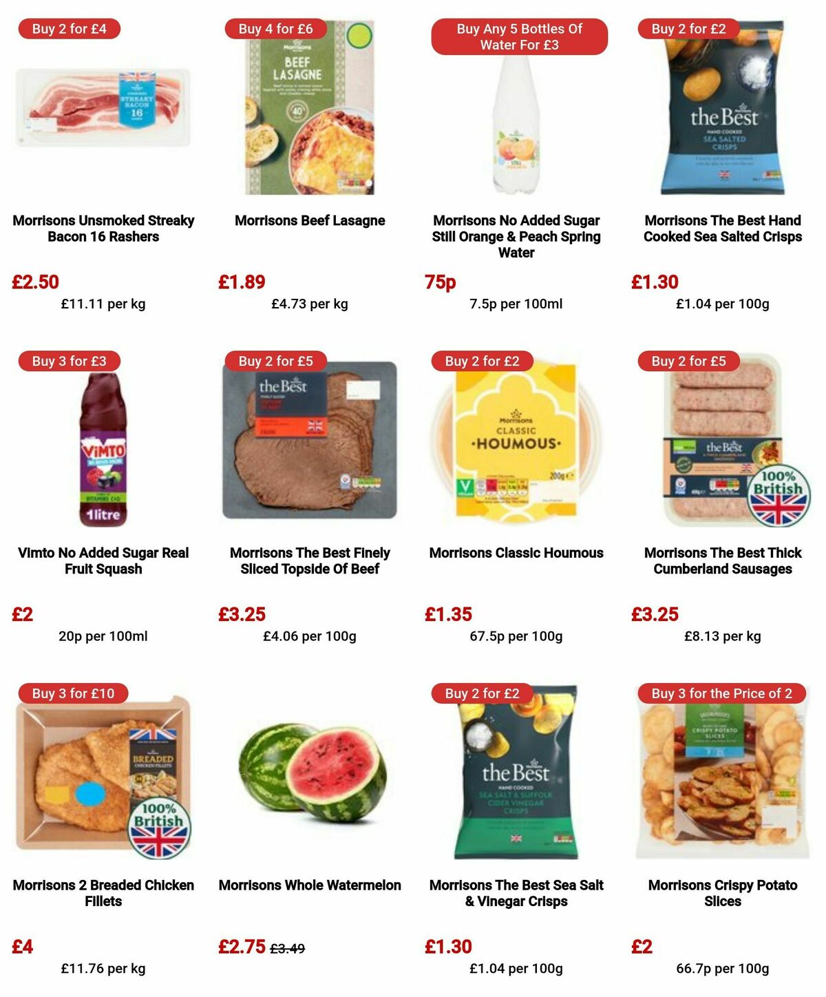 Morrisons Offers from 30 July