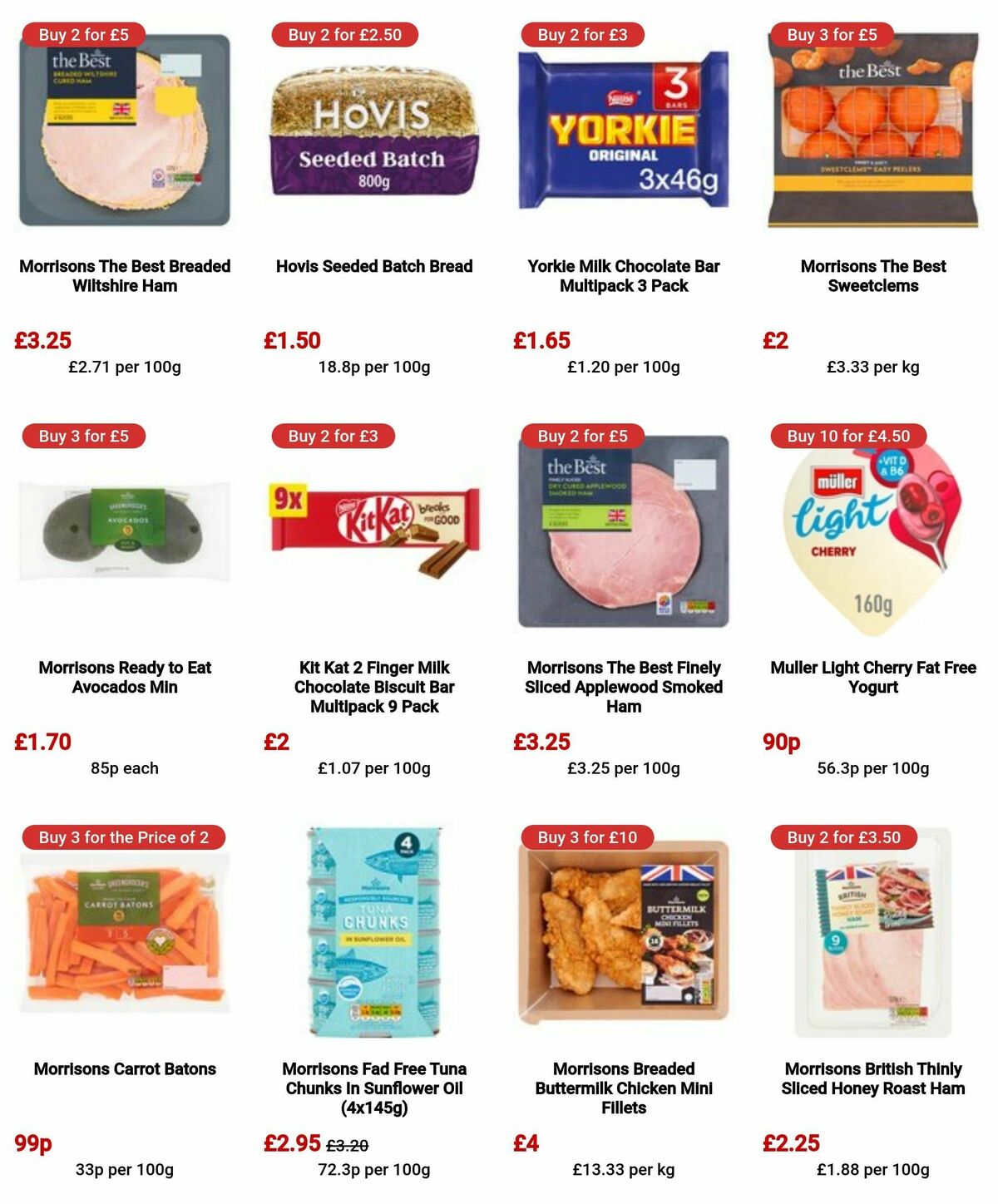 Morrisons Offers from 30 July