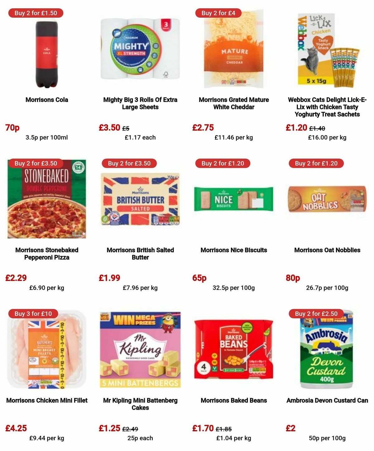 Morrisons Offers from 30 July