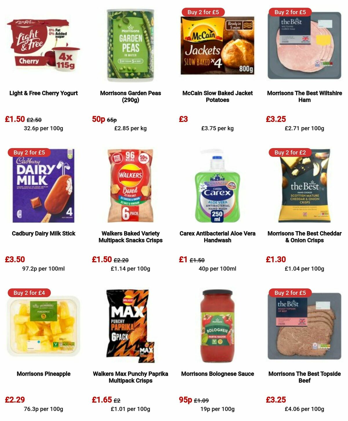 Morrisons Offers from 30 July