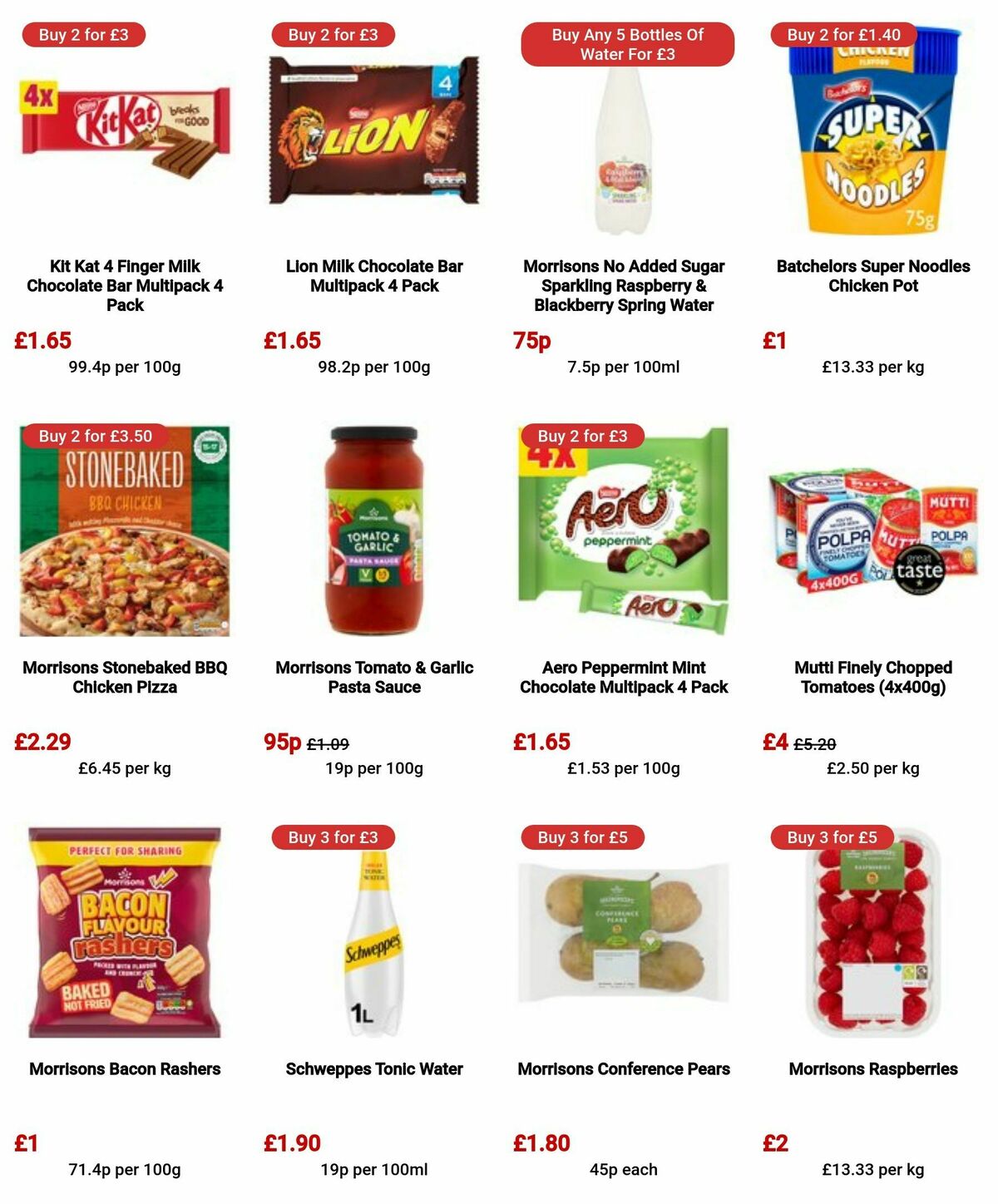 Morrisons Offers from 30 July