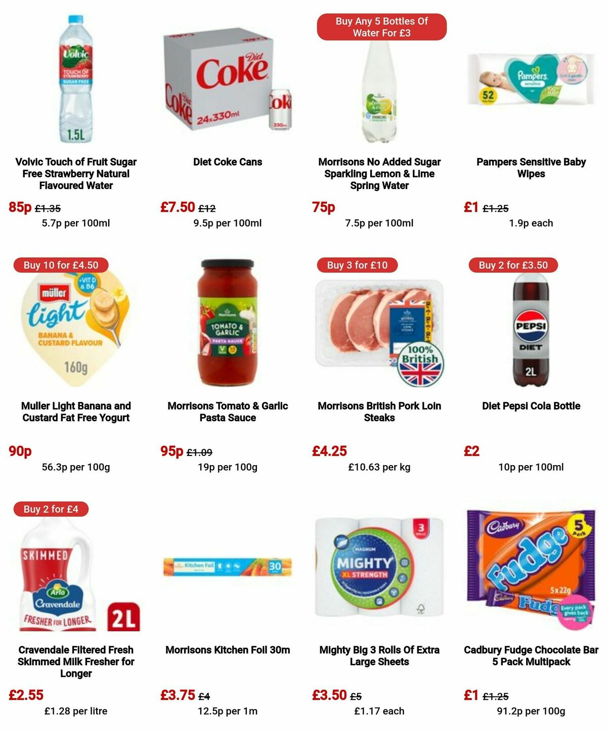 Morrisons Offers from 6 August