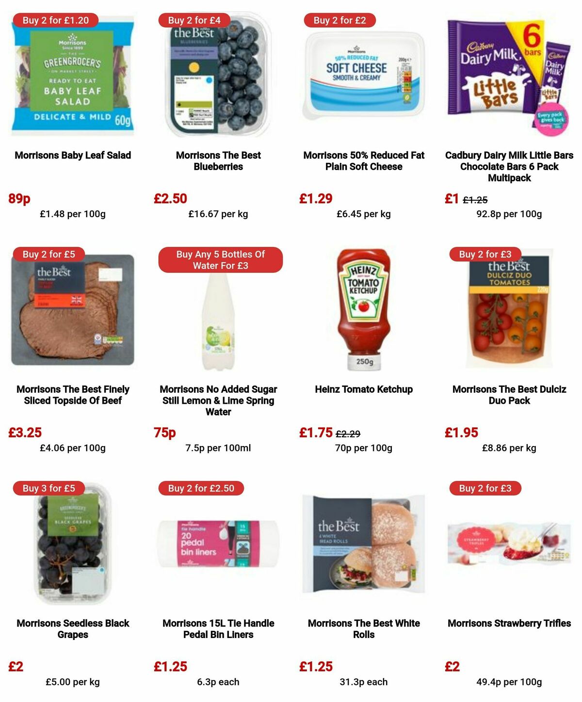 Morrisons Offers from 6 August