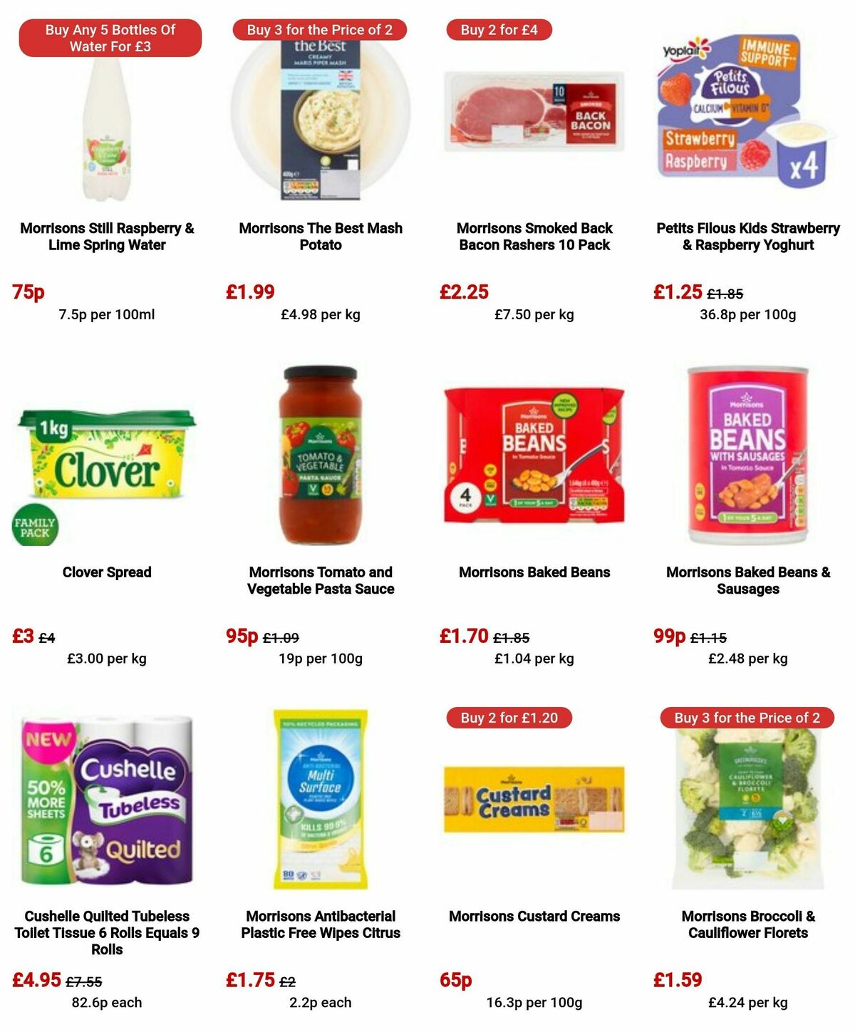 Morrisons Offers from 6 August