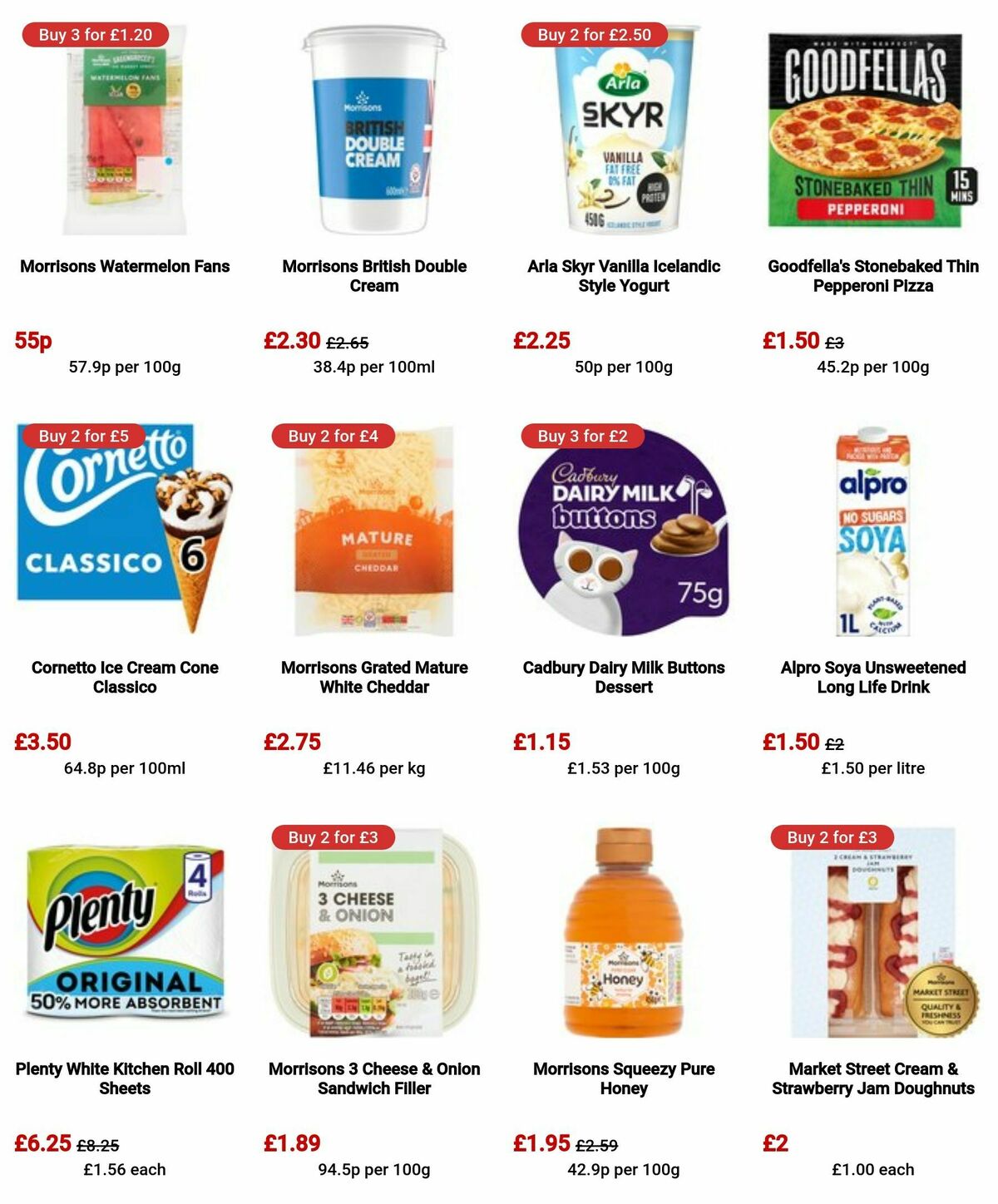 Morrisons Offers from 6 August