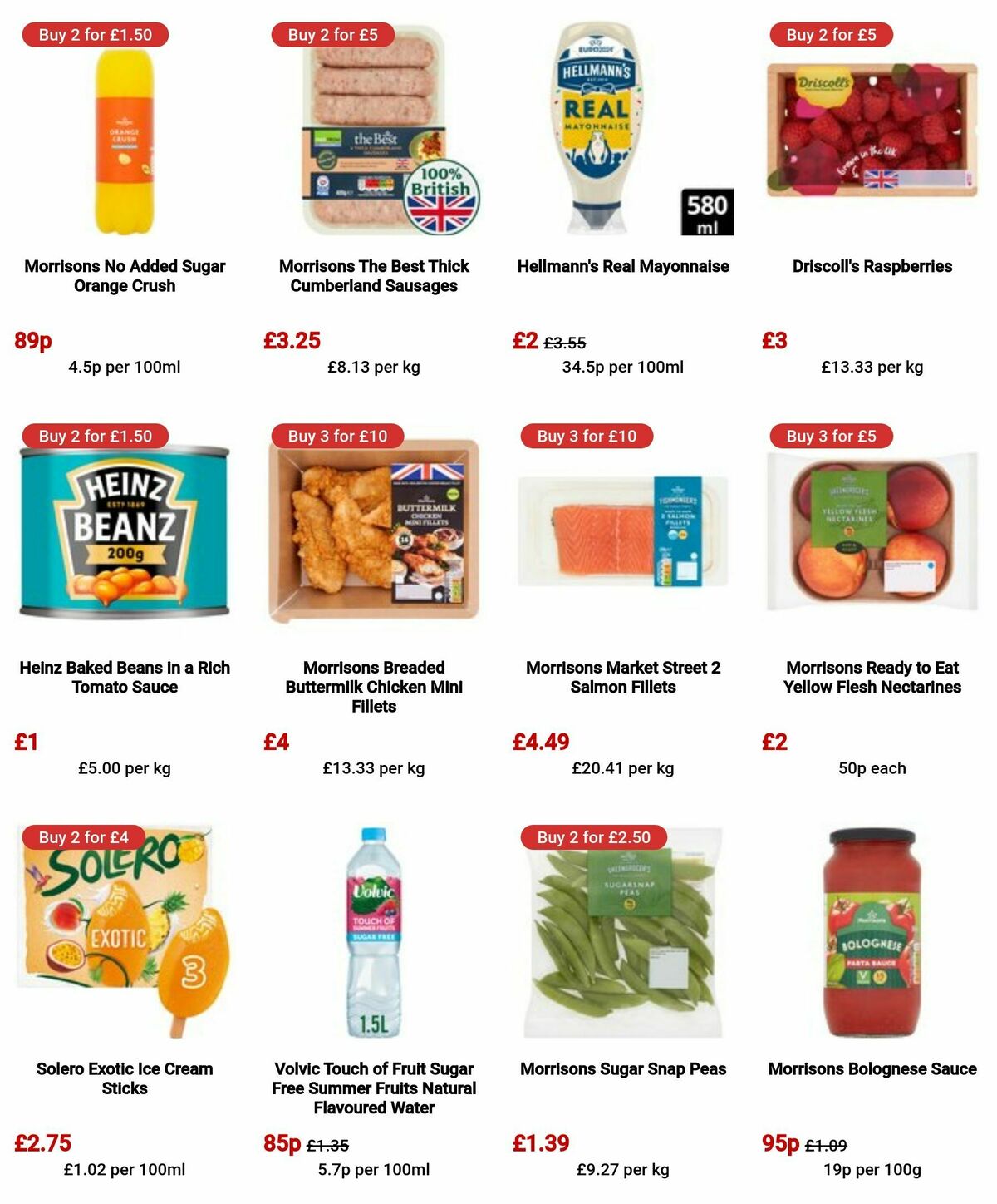 Morrisons Offers from 6 August