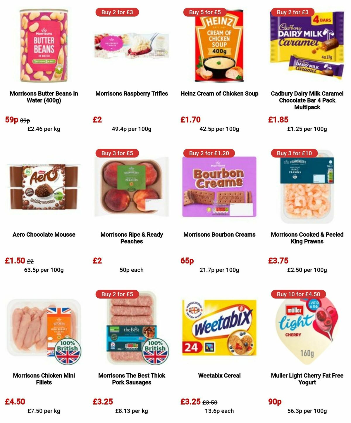 Morrisons Offers from 6 August