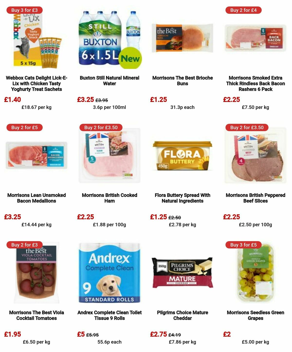 Morrisons Offers from 6 August