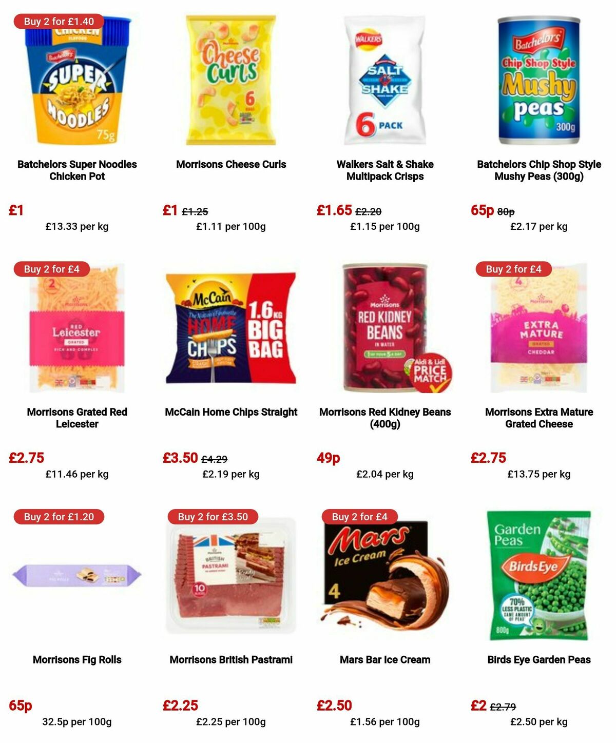 Morrisons Offers from 6 August