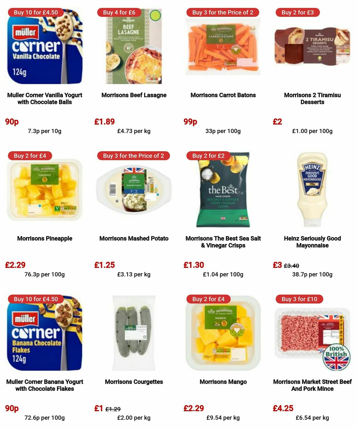 Morrisons Offers from 6 August