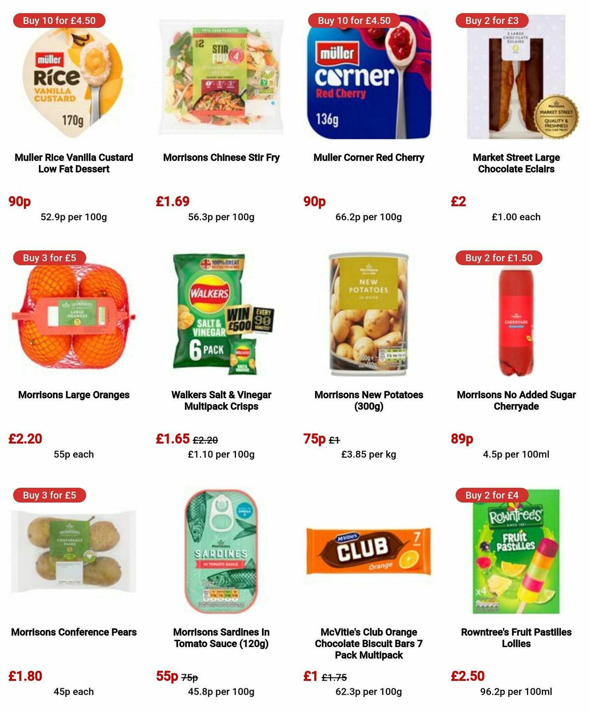 Morrisons Offers from 6 August