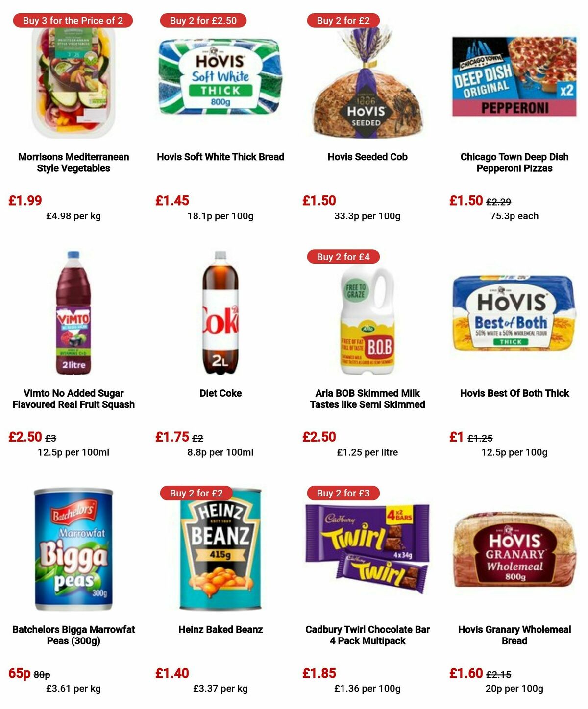 Morrisons Offers from 6 August