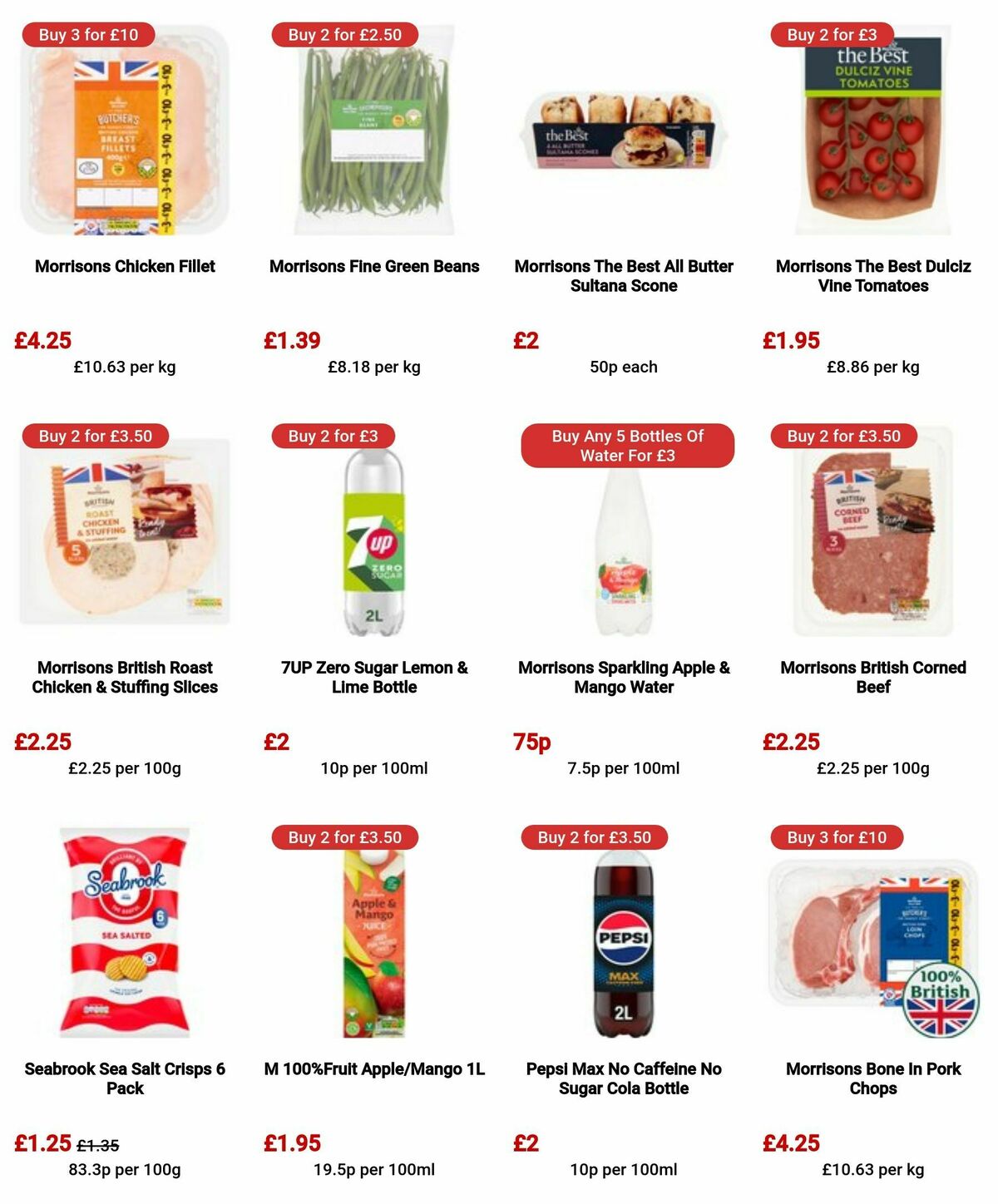 Morrisons Offers from 6 August