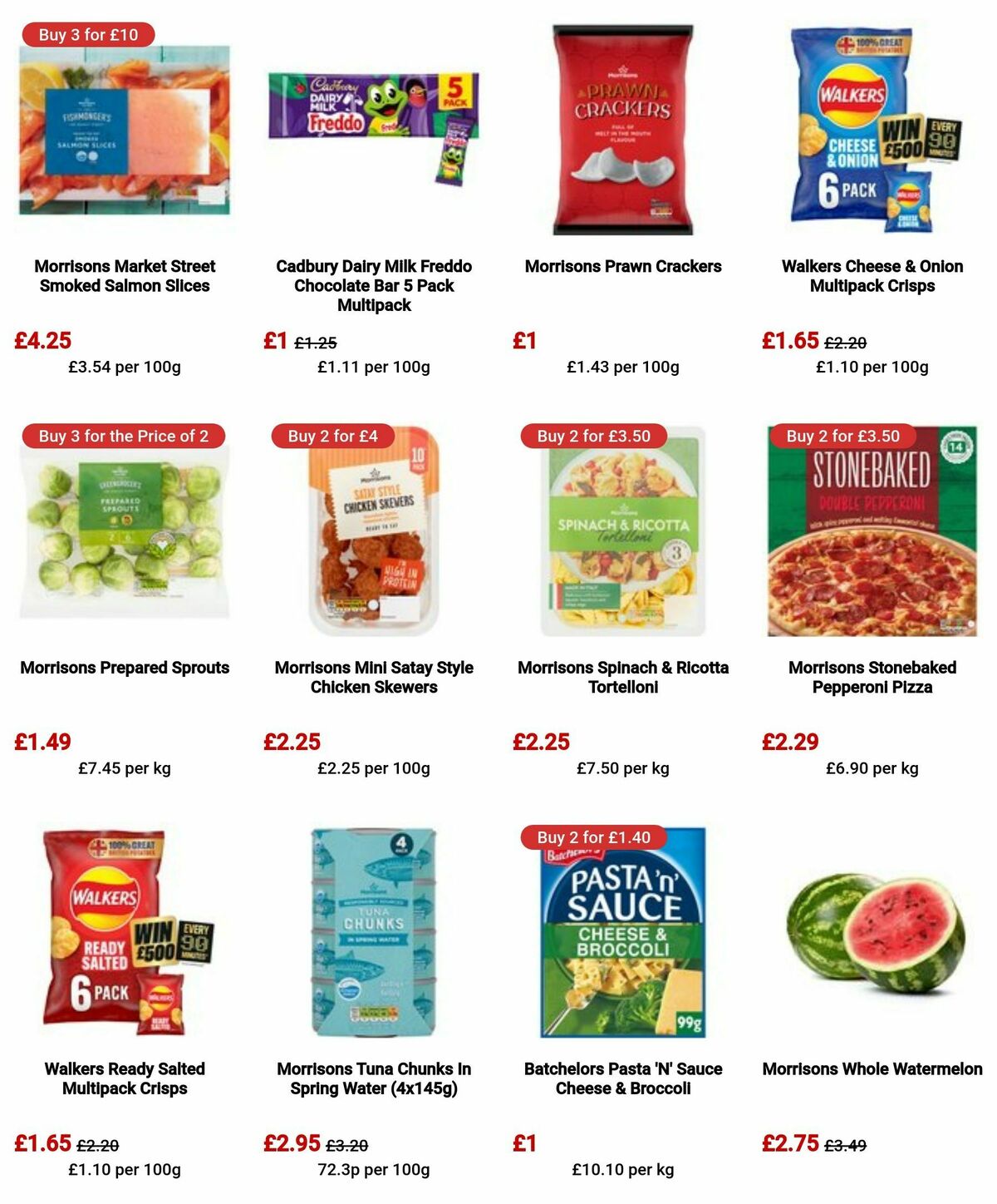 Morrisons Offers from 6 August