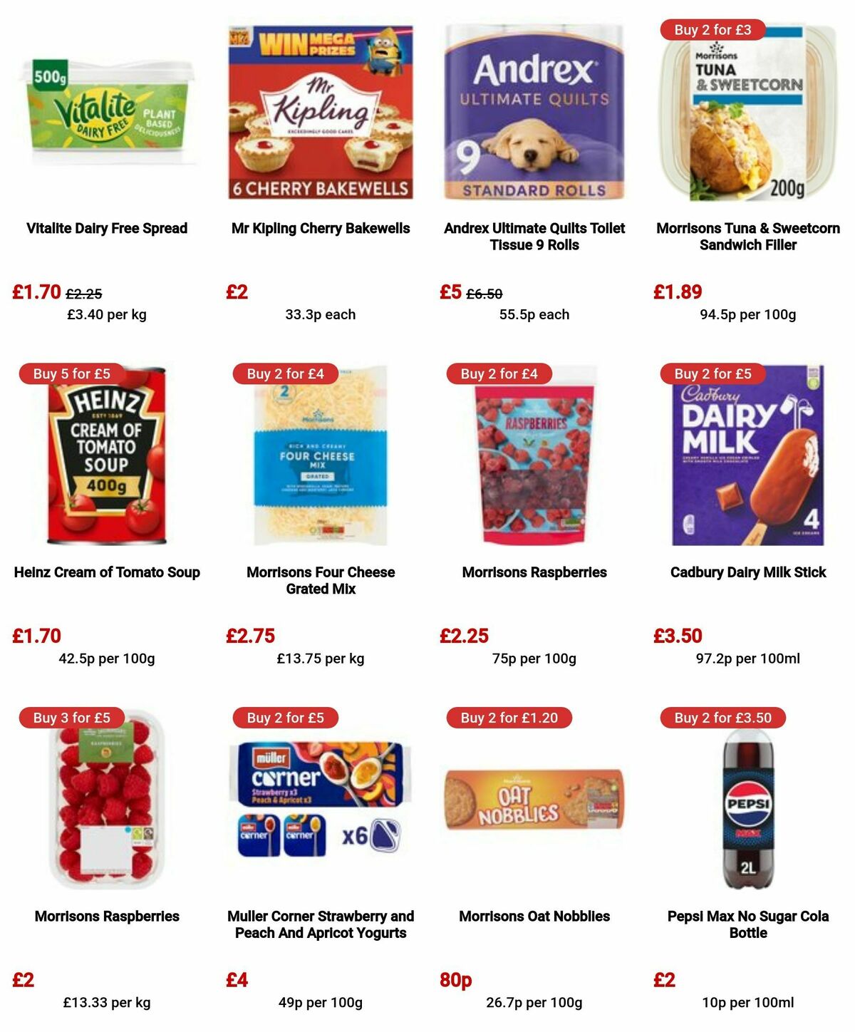 Morrisons Offers from 6 August