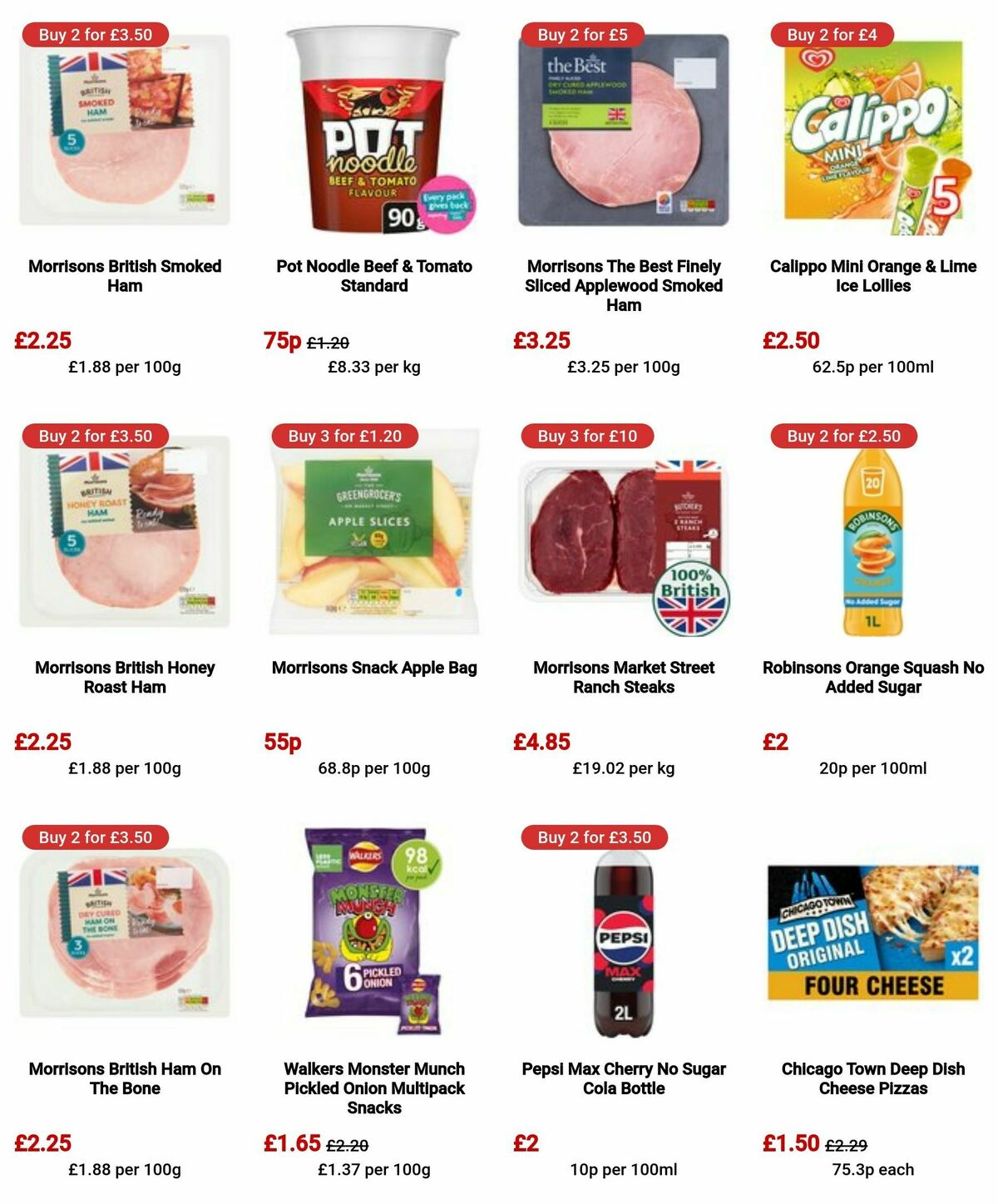 Morrisons Offers from 6 August