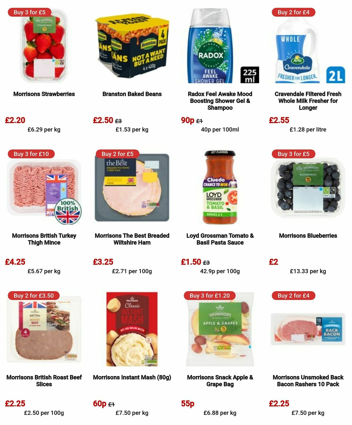 Morrisons Offers from 6 August