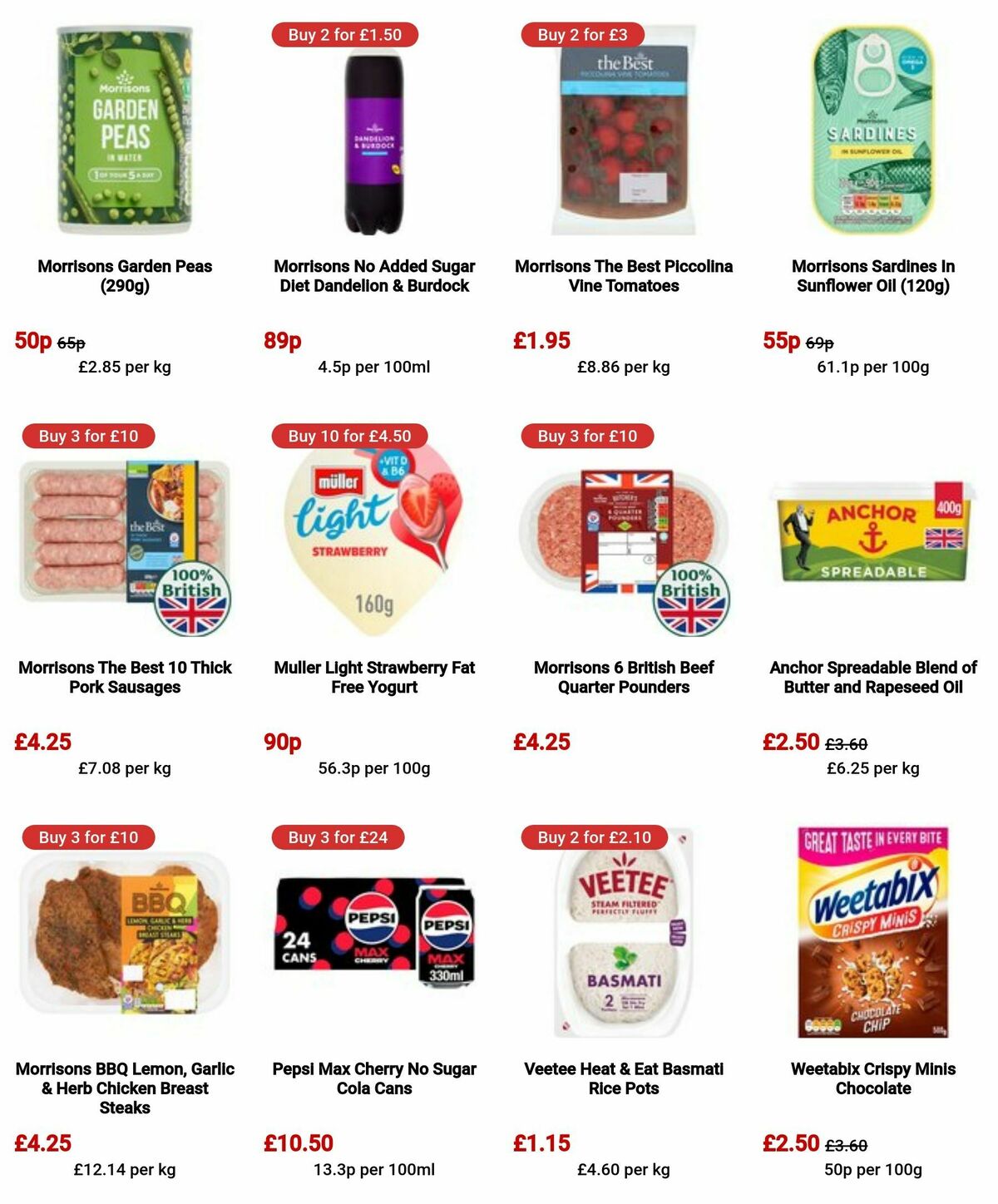 Morrisons Offers from 6 August