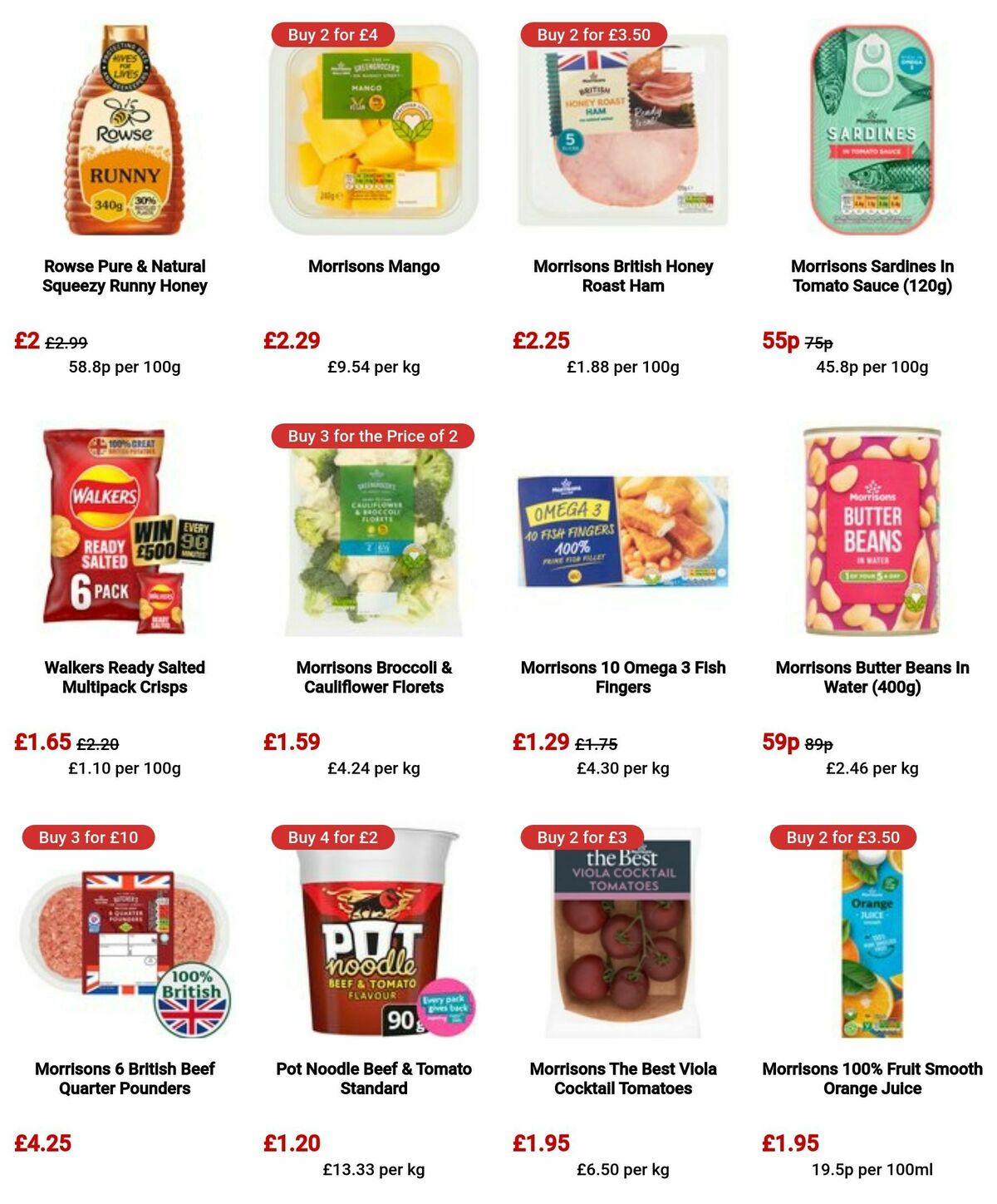 Morrisons Offers from 13 August