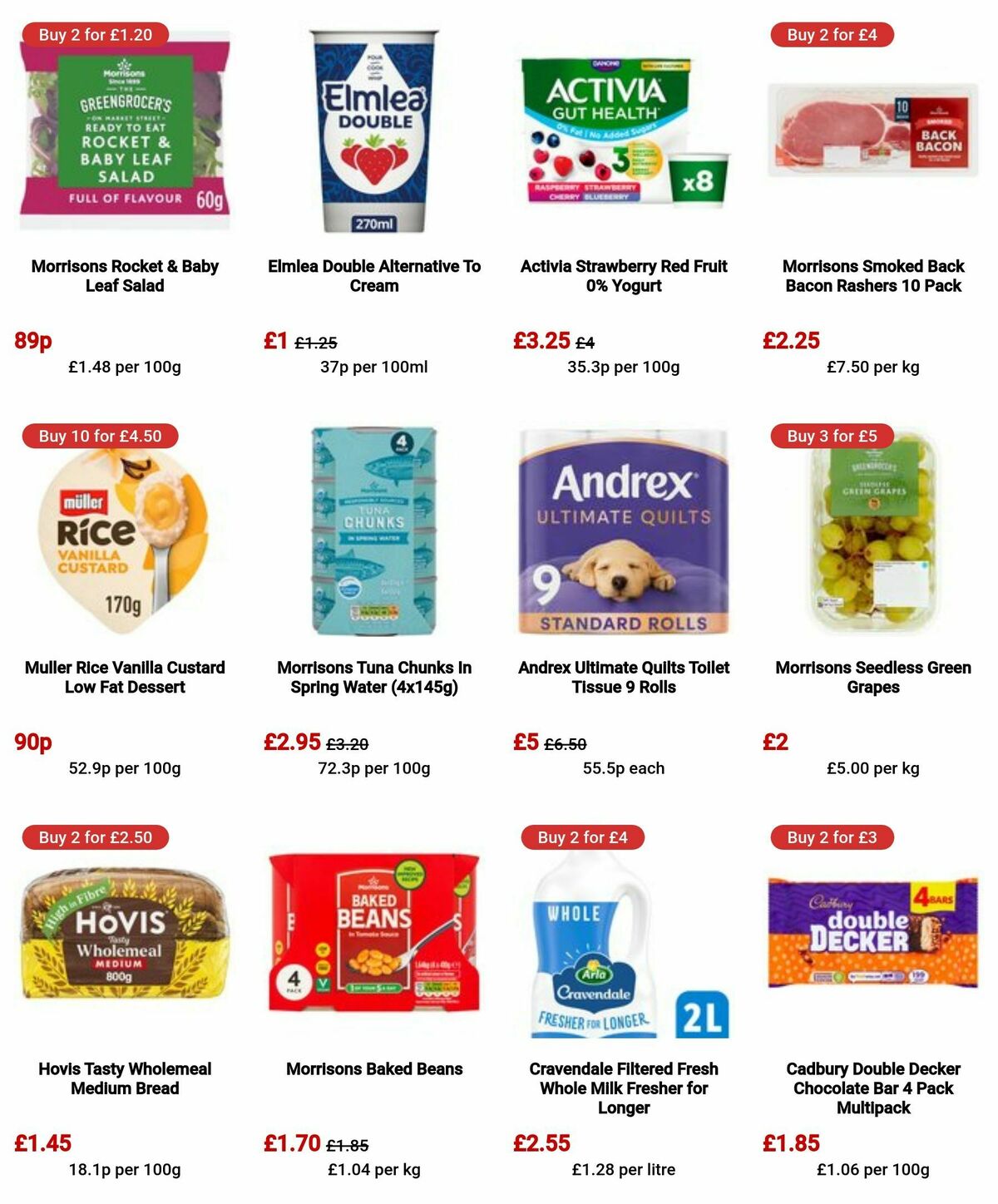 Morrisons Offers from 13 August