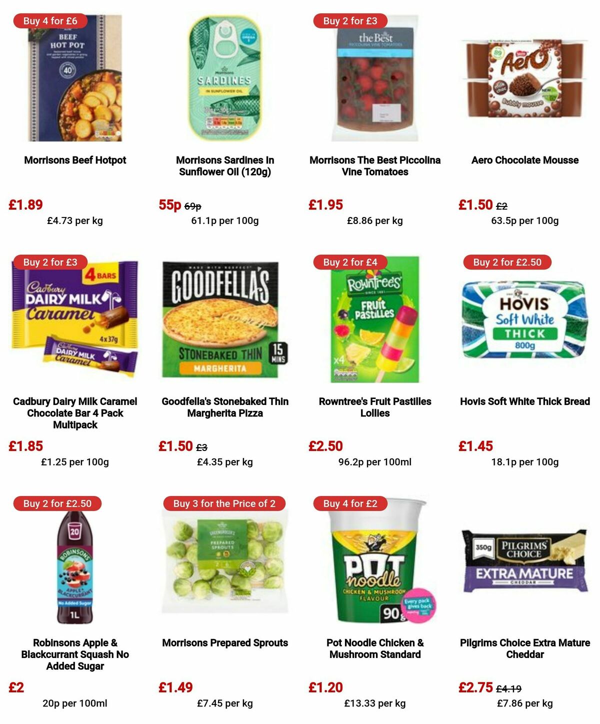 Morrisons Offers from 13 August