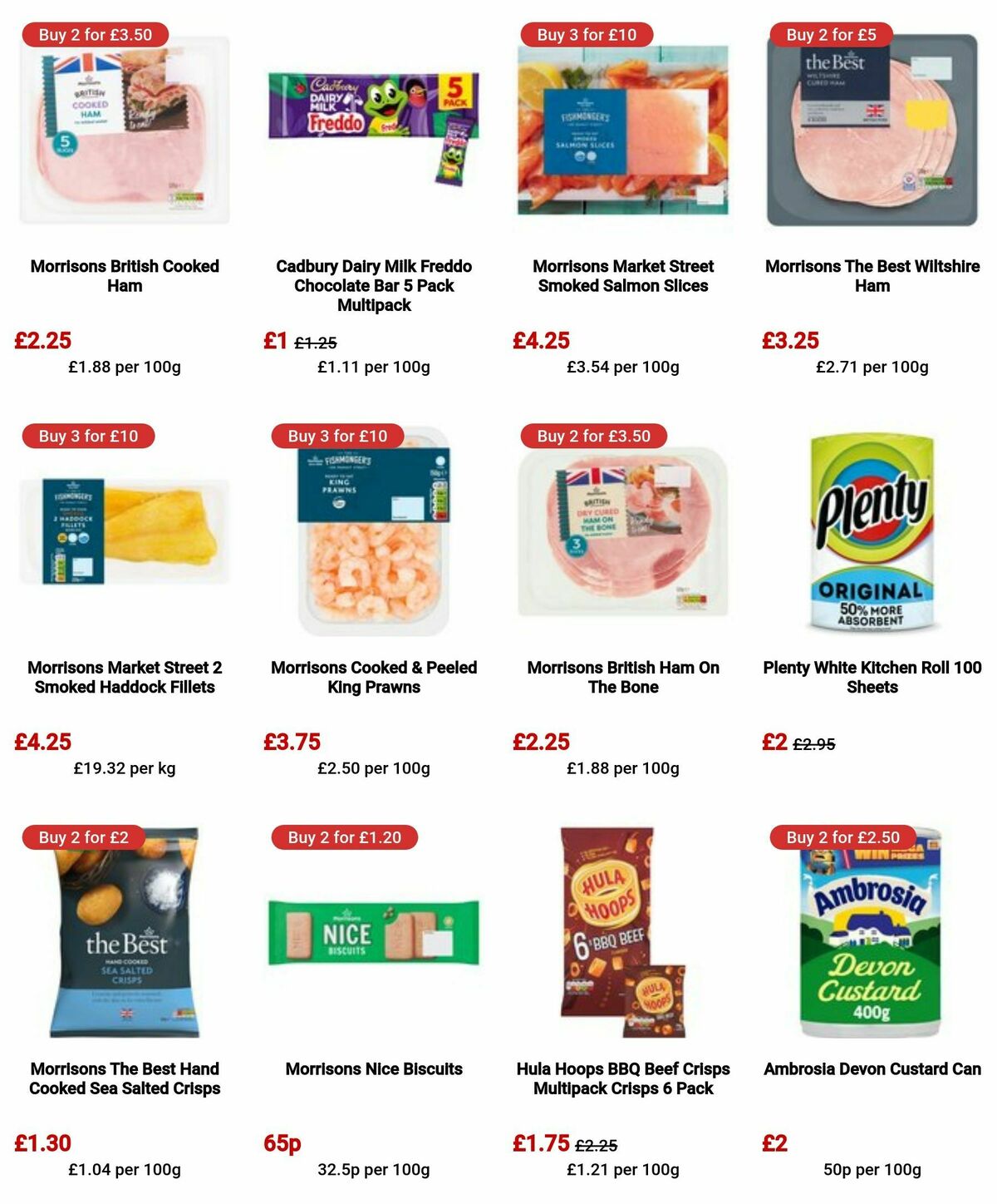 Morrisons Offers from 13 August