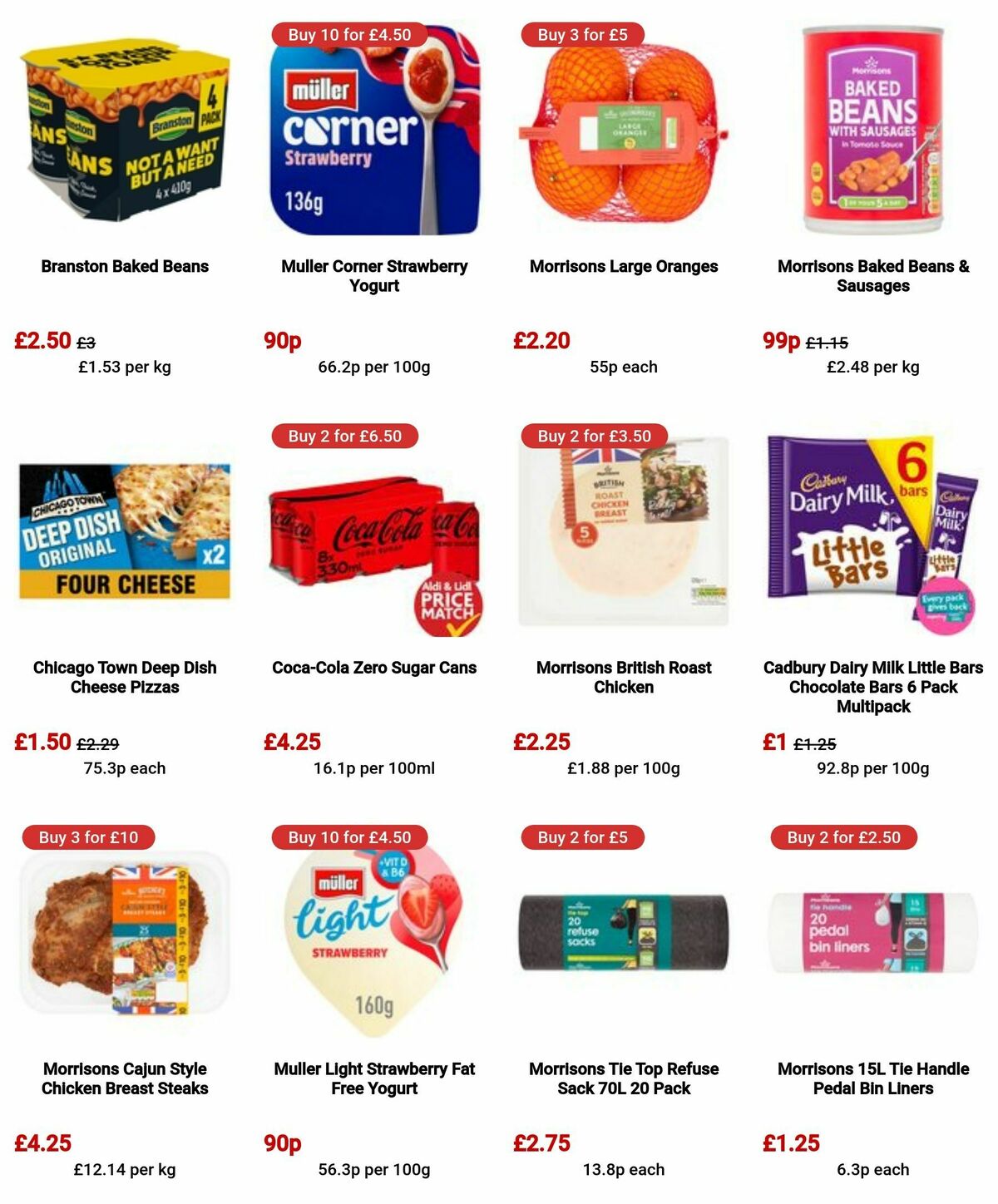 Morrisons Offers from 13 August