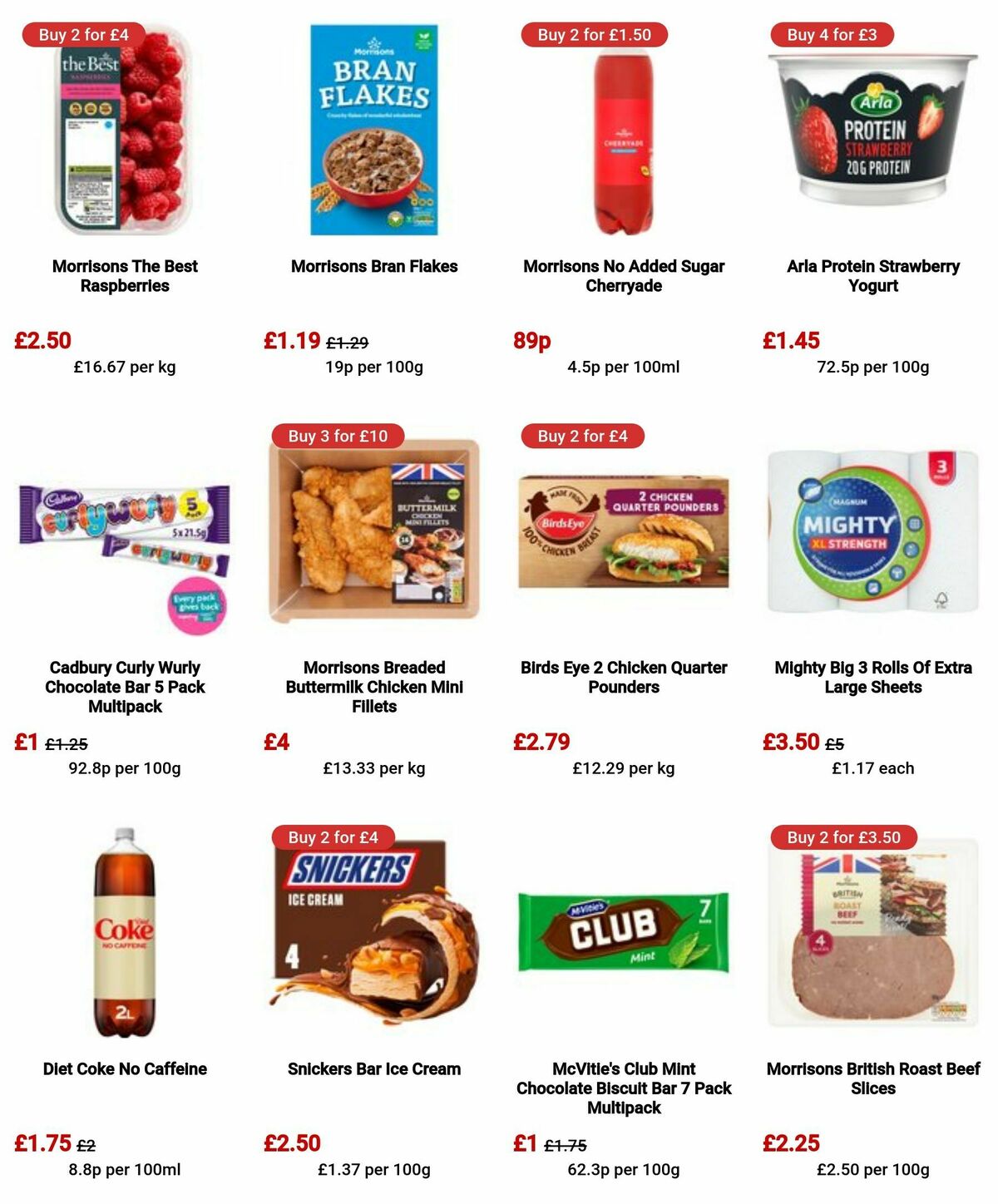 Morrisons Offers from 13 August