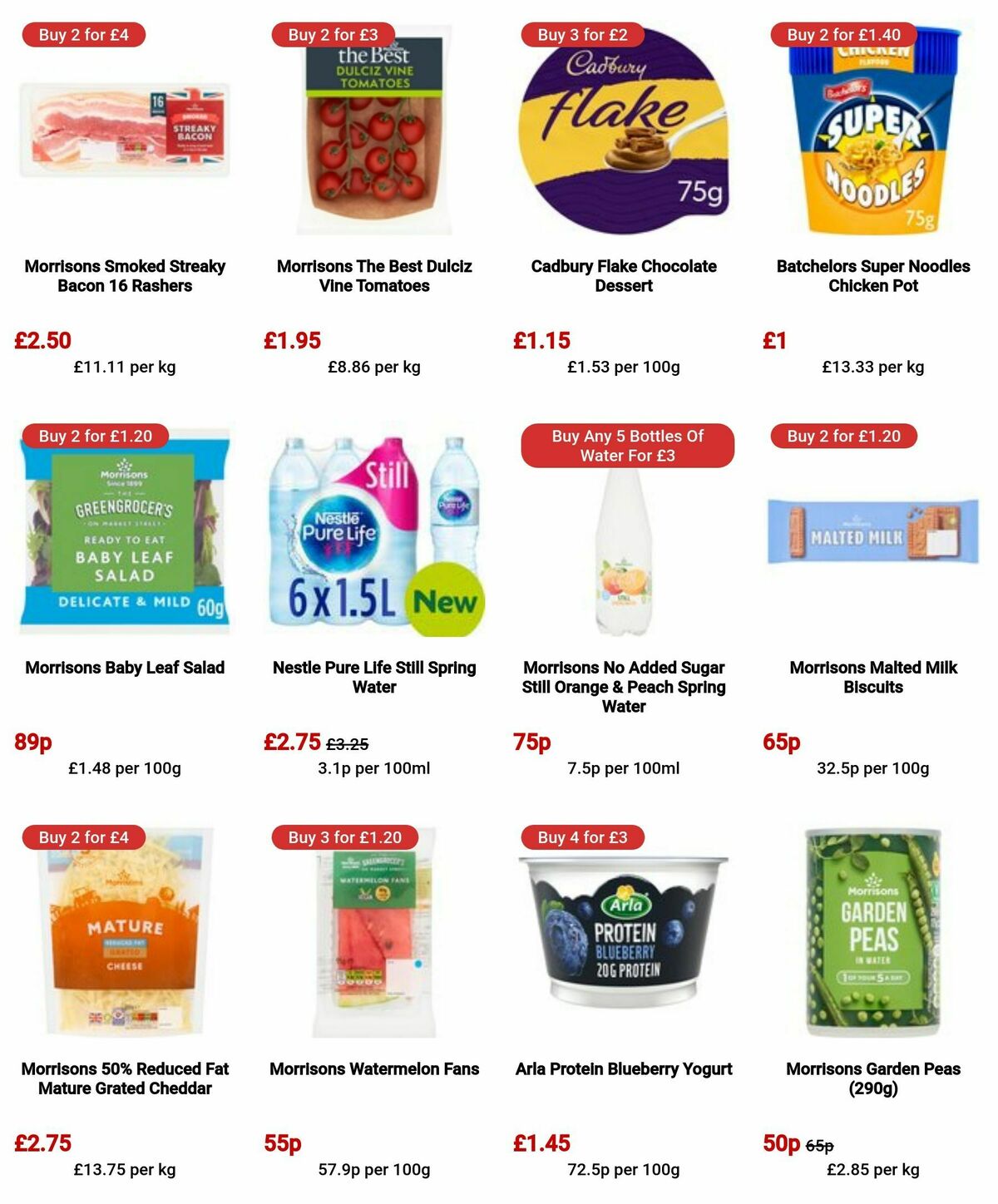 Morrisons Offers from 13 August