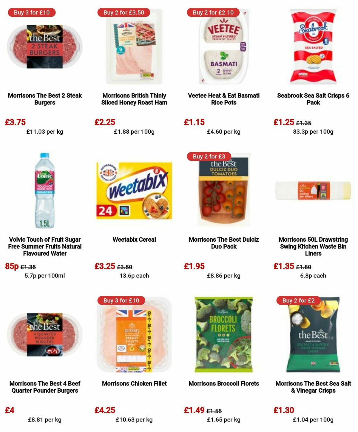 Morrisons Offers from 13 August