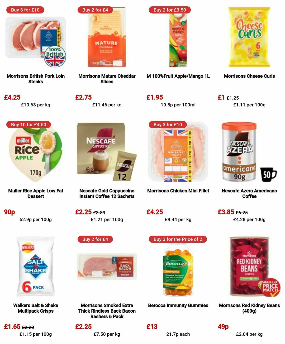 Morrisons Offers from 13 August