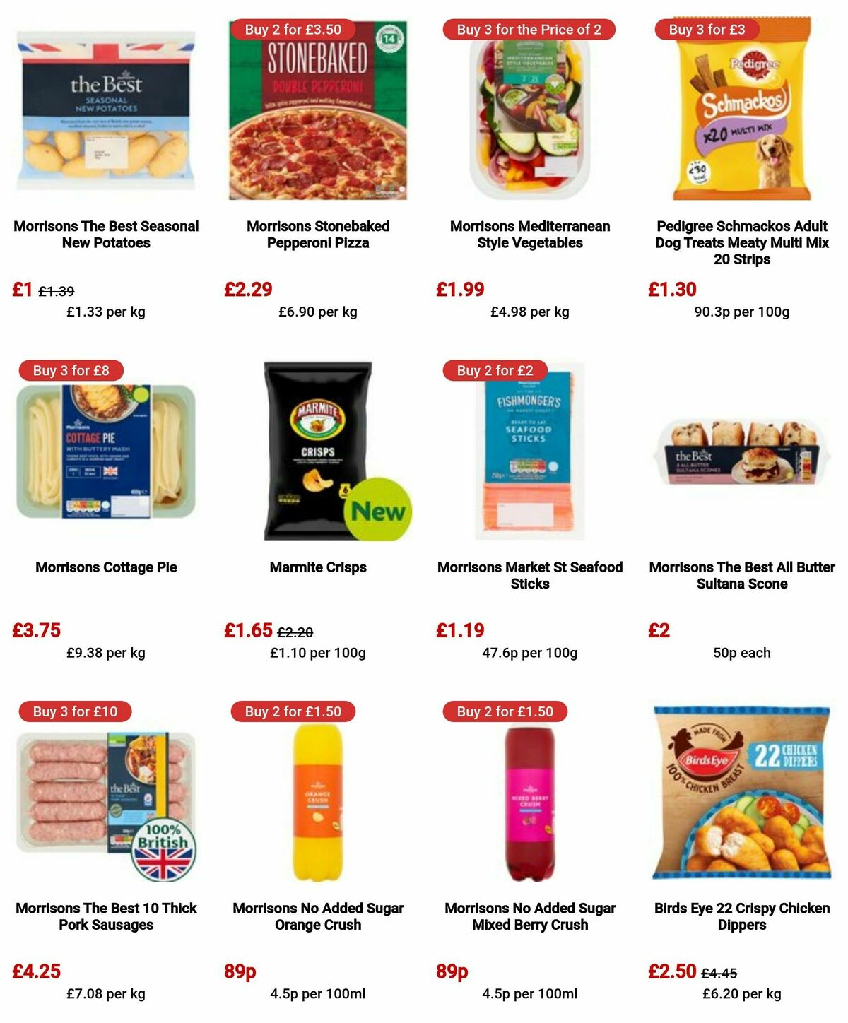 Morrisons Offers from 13 August