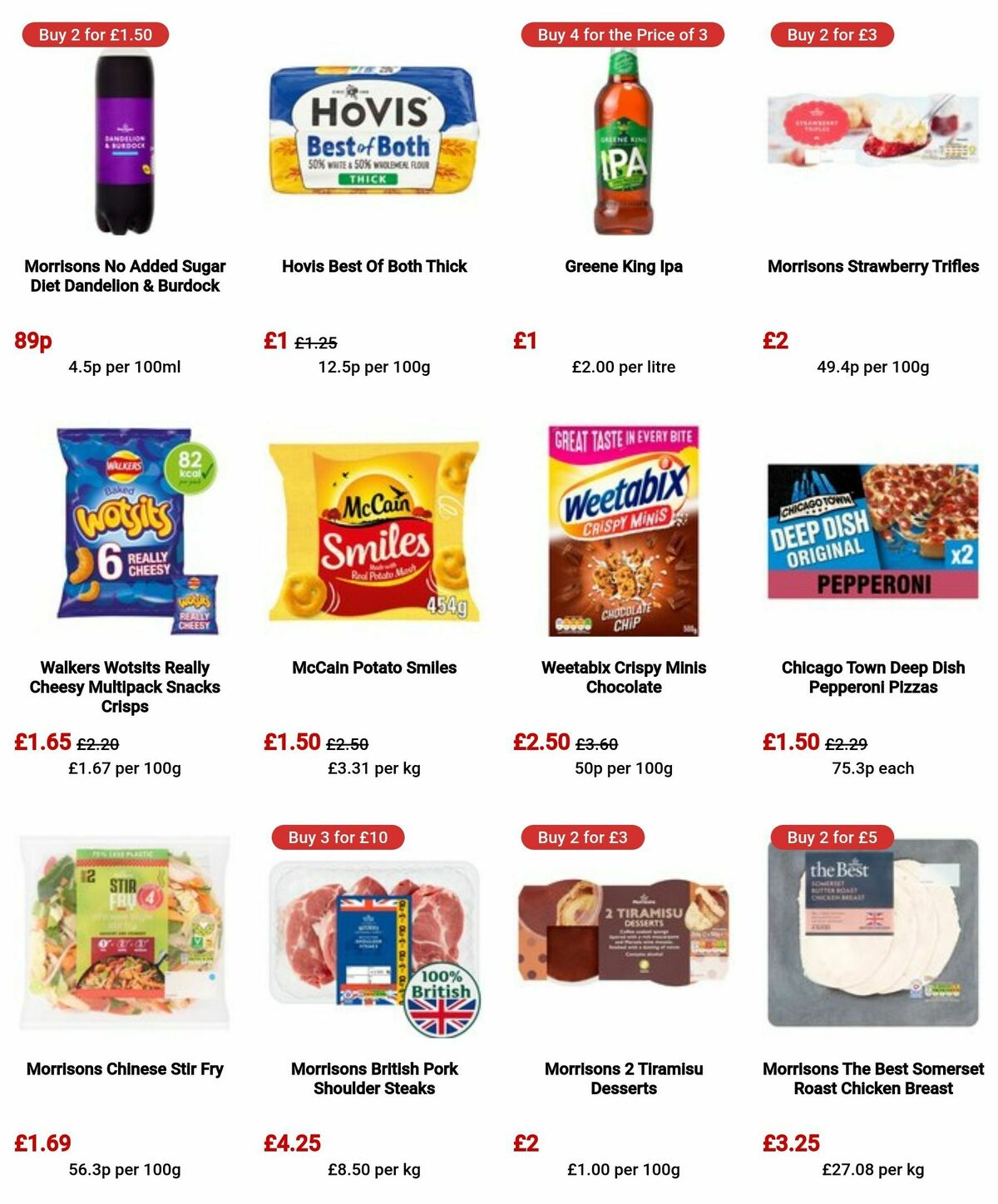 Morrisons Offers from 13 August