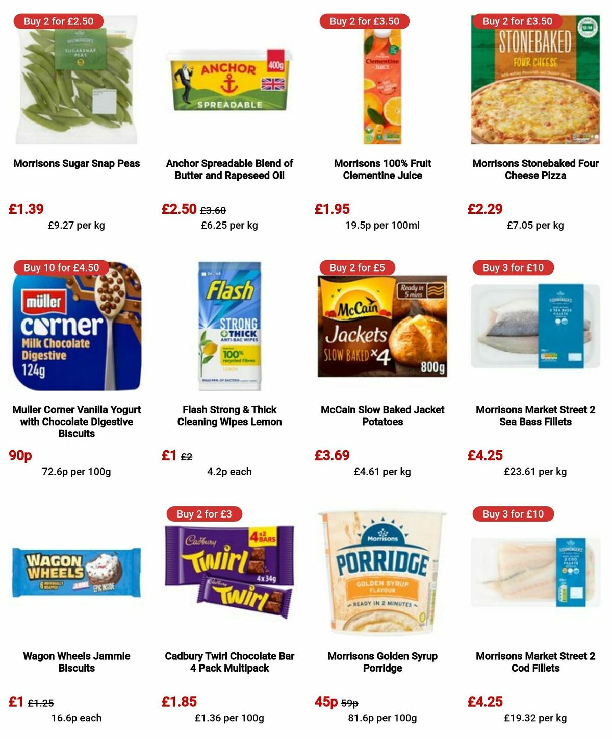 Morrisons Offers from 13 August