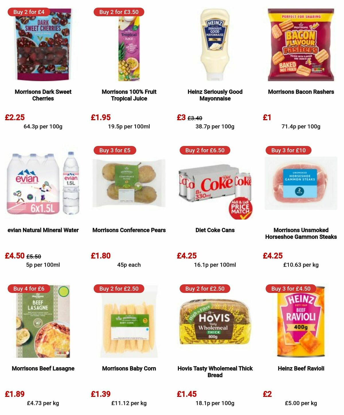 Morrisons Offers from 13 August