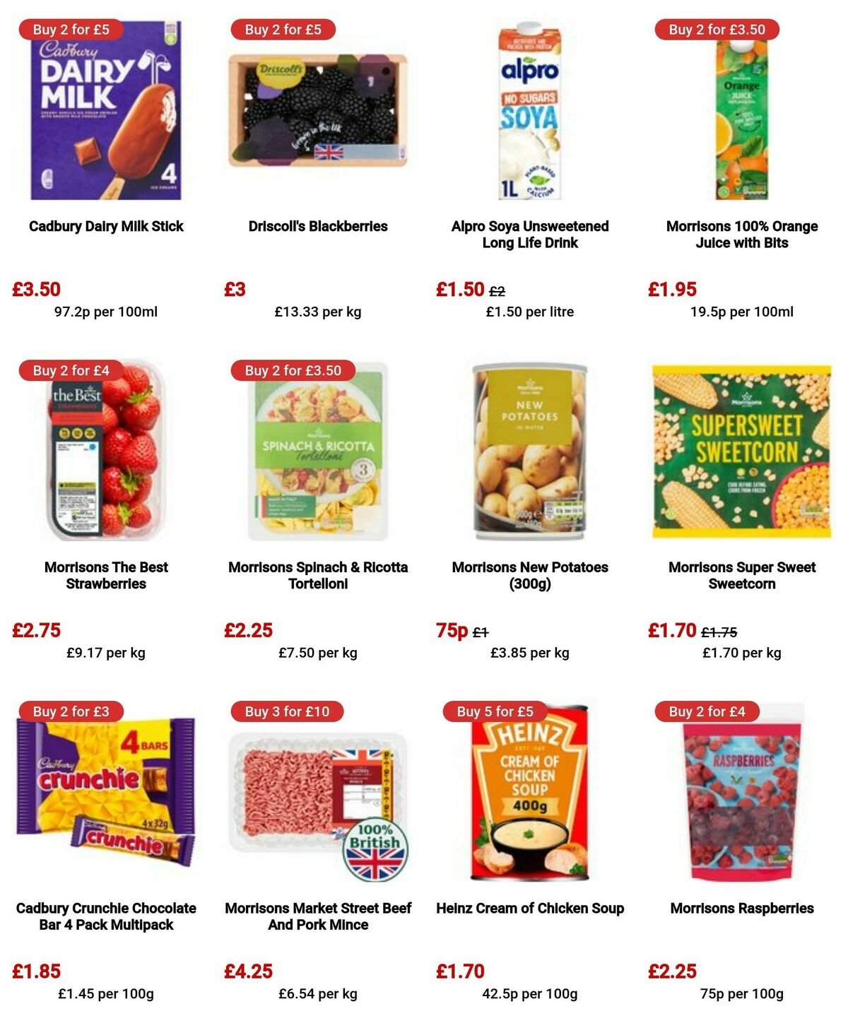 Morrisons Offers from 13 August