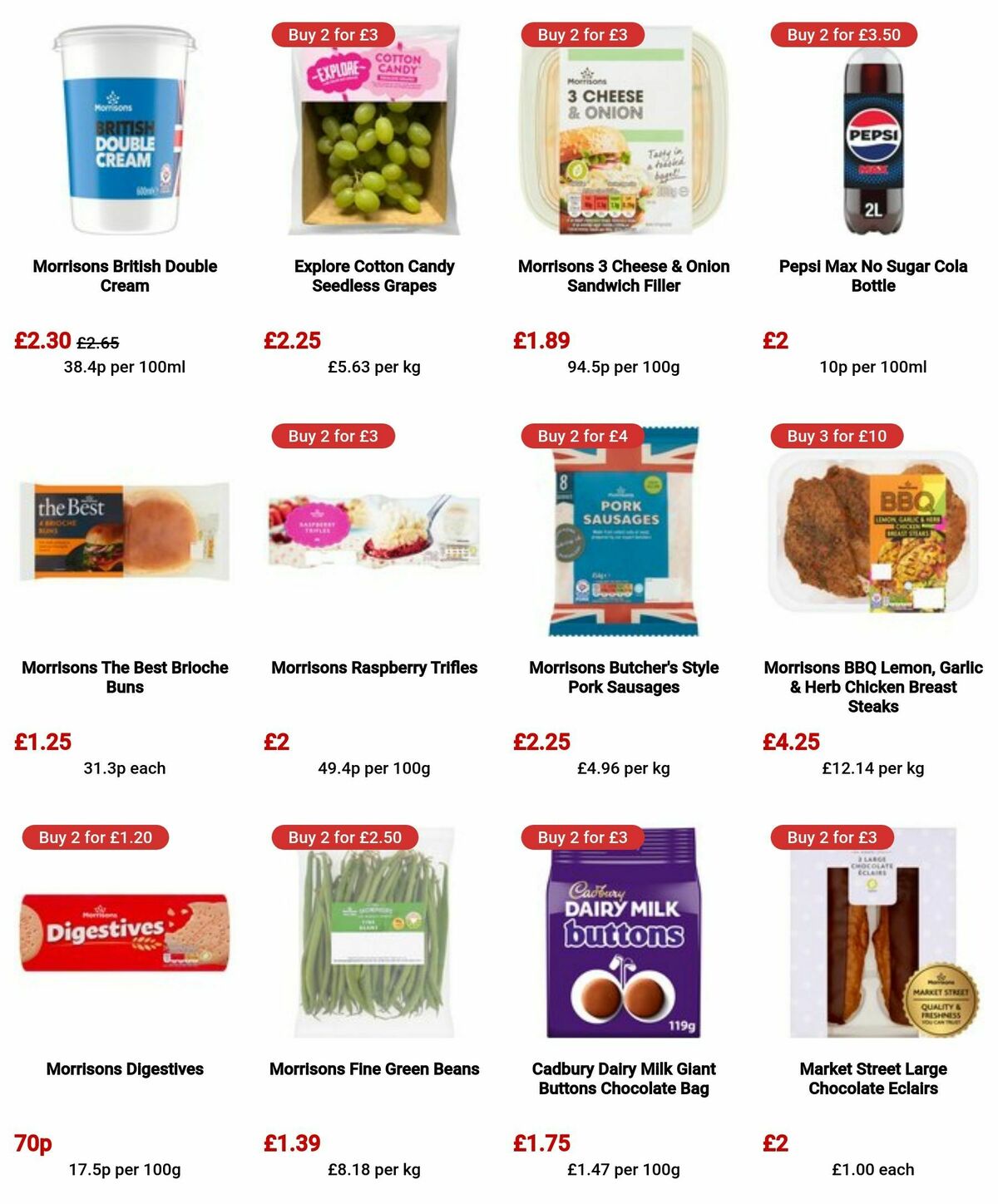 Morrisons Offers from 13 August