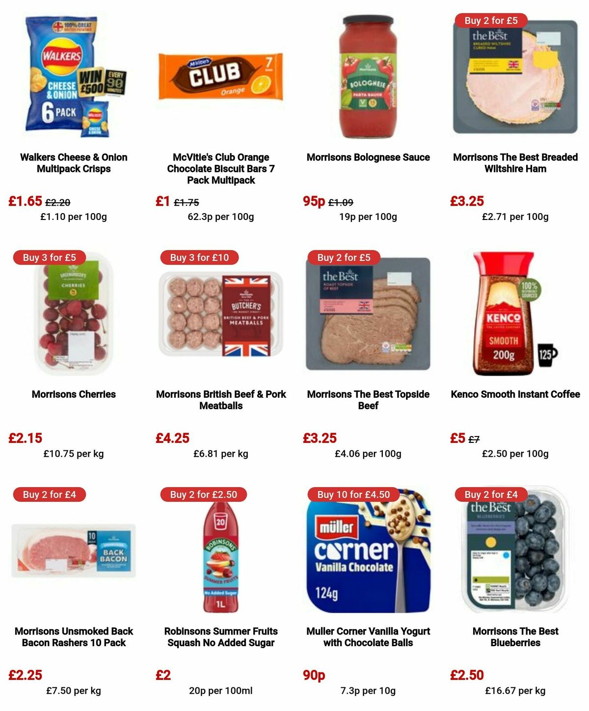 Morrisons Offers from 13 August