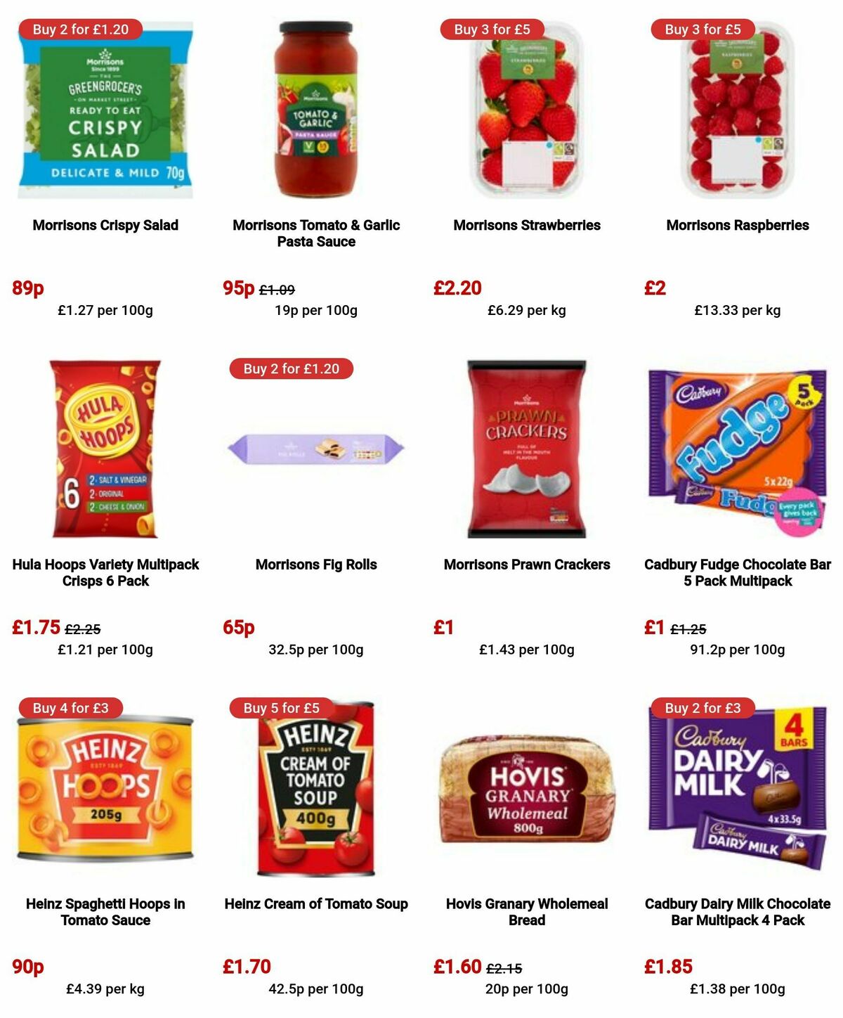 Morrisons Offers from 13 August