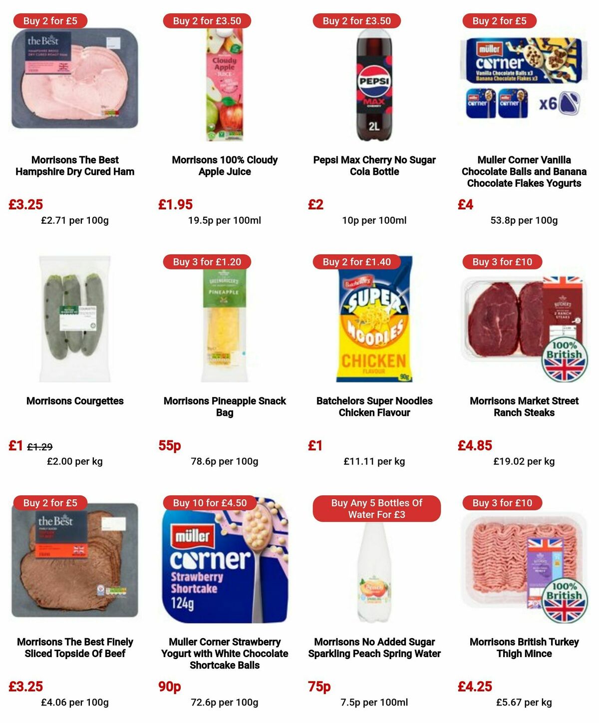 Morrisons Offers from 13 August