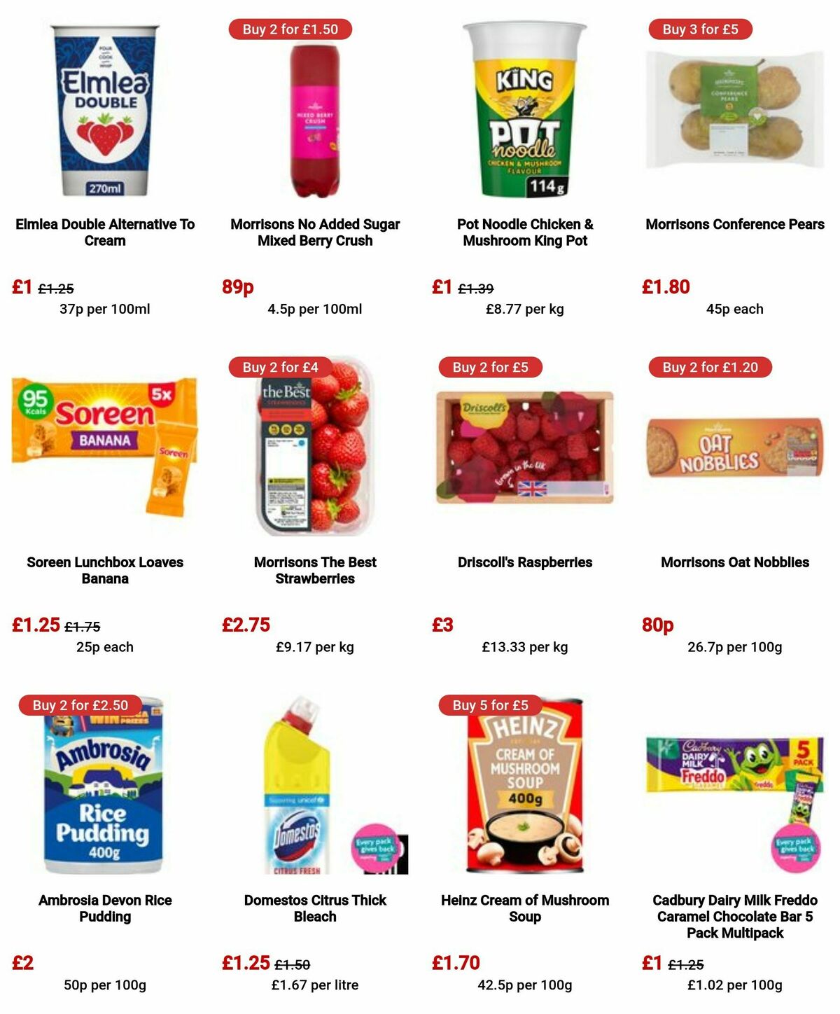 Morrisons Offers from 20 August