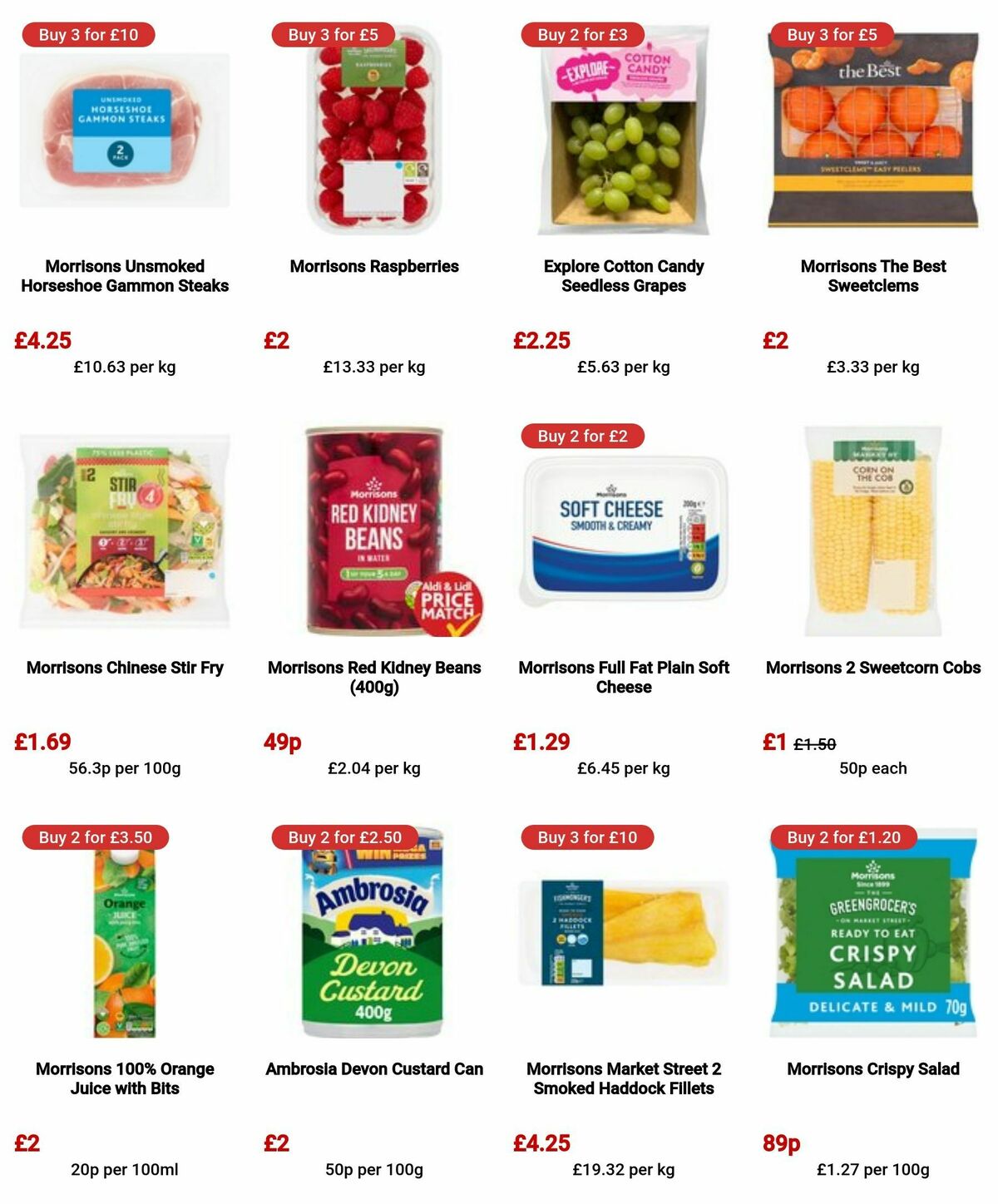 Morrisons Offers from 20 August