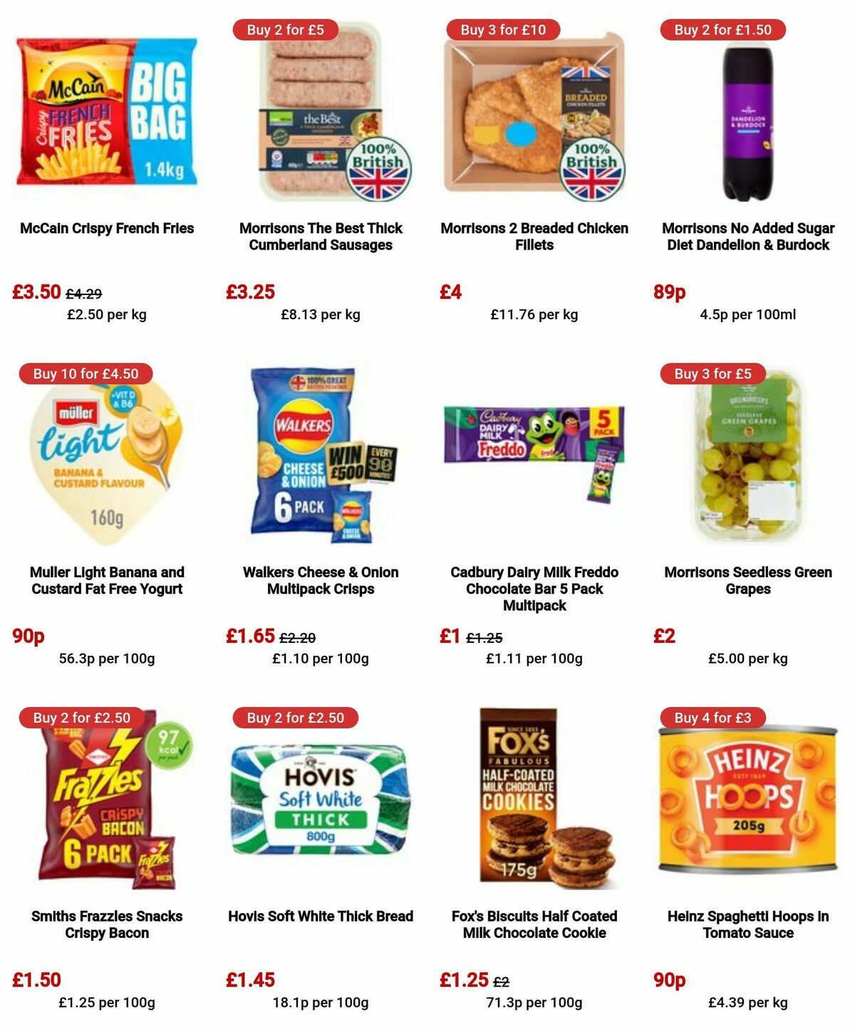 Morrisons Offers from 20 August