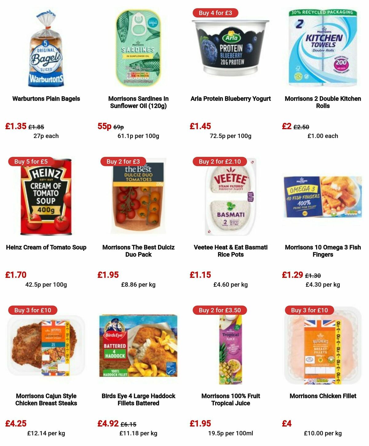 Morrisons Offers from 20 August