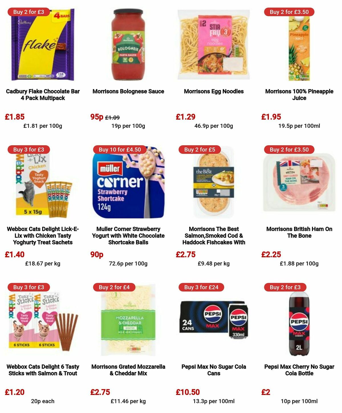 Morrisons Offers from 20 August