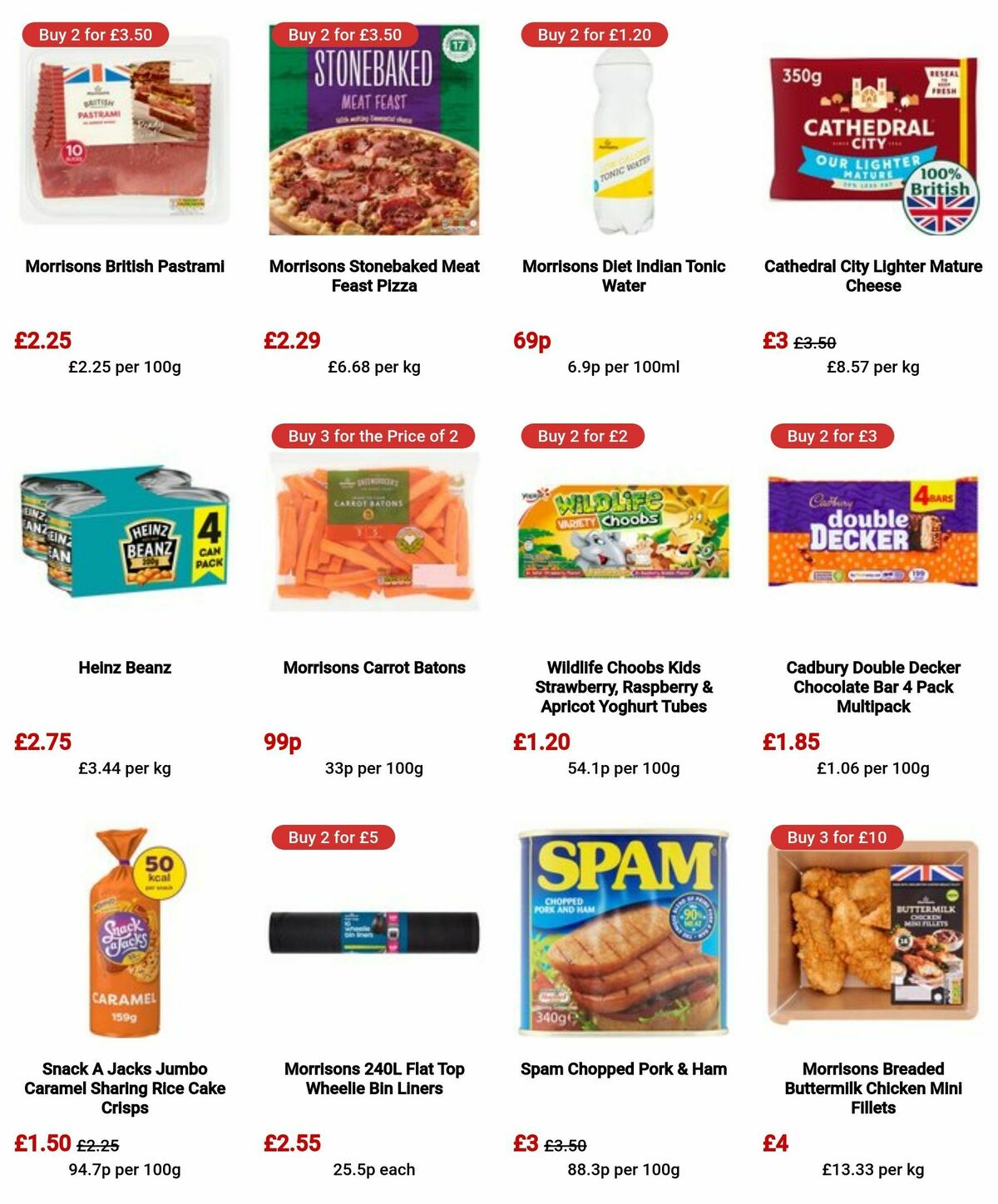 Morrisons Offers from 27 August