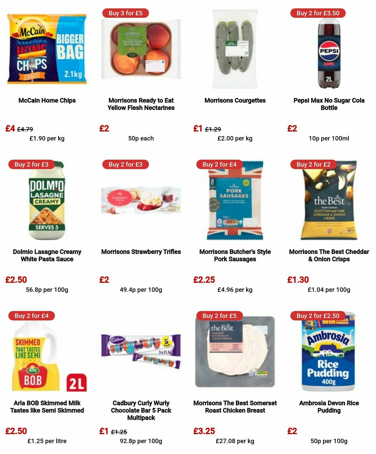 Morrisons Offers from 27 August