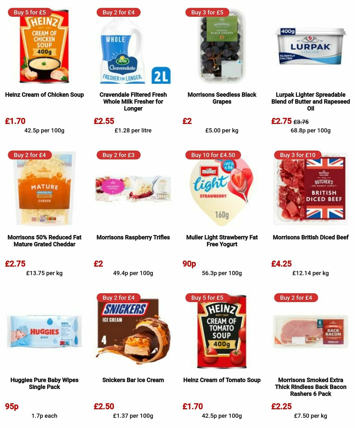 Morrisons Offers from 27 August